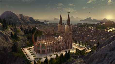 Anno 1800 Mods - Old-Town - Imperial Cathedral at Dawn at Anno 1800 ...