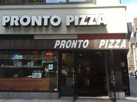 Pronto Pizza, New York City - 1333 Bdwy, Midtown - Restaurant Reviews & Phone Number - TripAdvisor