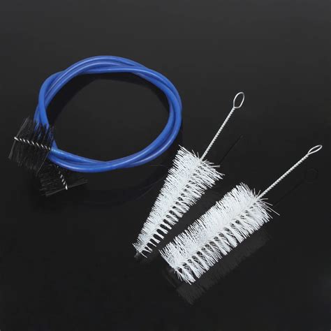 3 in 1 Trumpet Cleaning Brushes Musical Instruments Parts Accessories Maintenance Care Kit Set ...