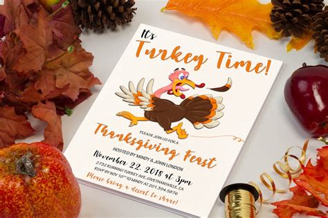 Funny Thanksgiving Invitation Printable Thanksgiving Dinner | Etsy