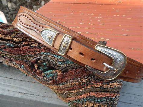 Extra Wide Texas Ranger Belt w/ Ranger Star Buckle Set w/ 1 | Etsy