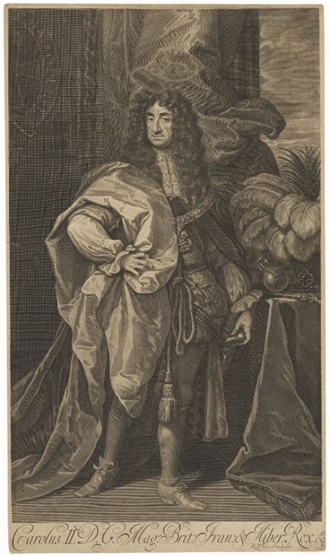 NPG D32291; King Charles II - Portrait - National Portrait Gallery