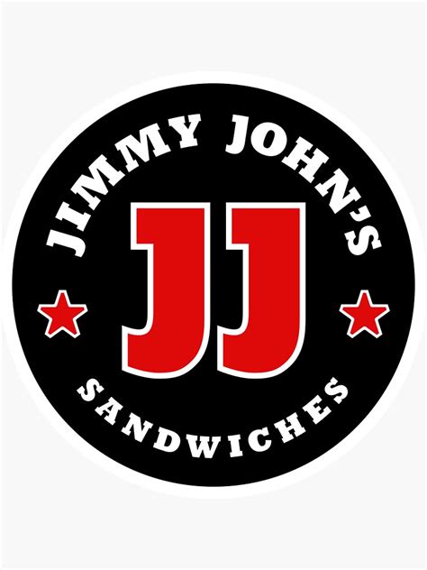 "jimmy johns logo" Sticker for Sale by hanimzekura | Redbubble