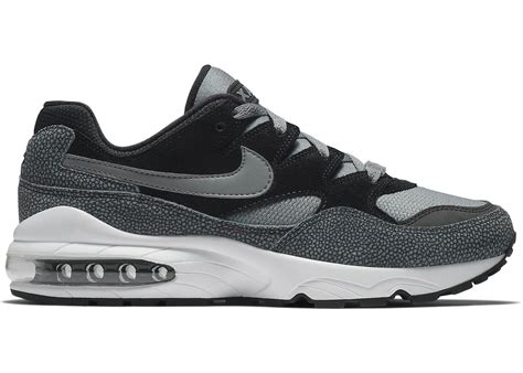 Nike Air Max 94 Black Grey Safari Men's - AV8197-001 - US