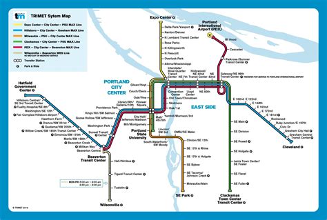 TriMet's latest map design: wherein Portland becomes even more like the Bay Area : r/Portland