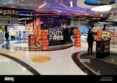 Duty Free shopping at Adolfo Suárez Madrid–Barajas airport, Madrid ...