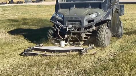 UTV and ATV Mower Guide for Rough Cut and Finish Mowers.