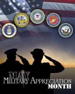 National Military Appreciation Month 2017 | Military Benefits