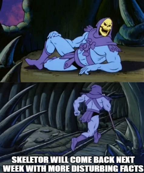 Skeletor Facts Will Be Back - Meme Templates Download