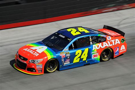 End of the rainbow: Jeff Gordon's final drive in his signature scheme - Axalta Racing