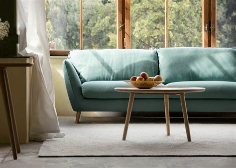 Sumptuous, low seated green Sits Stella sofa. #home #interiordesign # ...