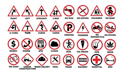 set of sign information symbol jonit safety in vector eps10 2231504 ...