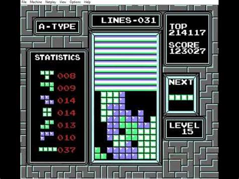 NES Tetris gameplay !!! - YouTube