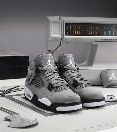 Take a look behind the design of the Air Jordan IV 'Cool Grey'. Stay a ...
