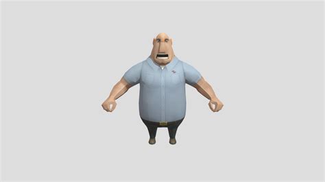 Tim Lockwood without the mustache eyebrows - Download Free 3D model by Jamessmartguy ...