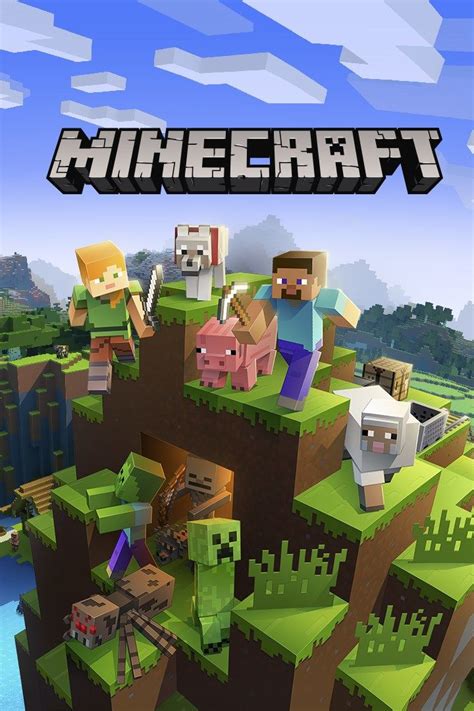 Minecraft box art | Tipografi jepang, Kertas dinding, Kreasi minecraft