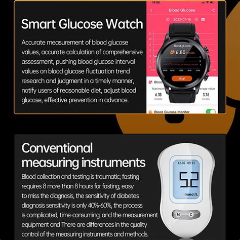 Geekran Non-invasive Blood Glucose Test Smartwatch - Remtica Shop