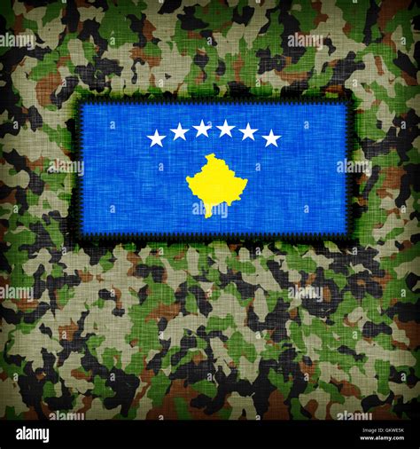 Amy camouflage uniform, Kosovo Stock Photo - Alamy