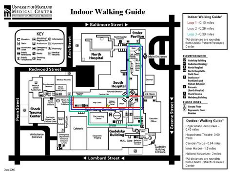 Indoor Walking Guide - University of Maryland Medical Center