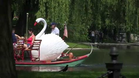 Boston Swan Boats & Public Garden - YouTube