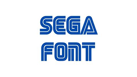 Sega Font Free Download