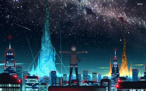 4k Anime City Night Wallpapers - Wallpaper Cave