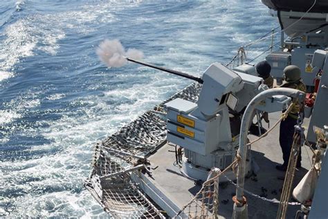 HMS Monmouth bares its gunnery on patrol | Just Plymouth