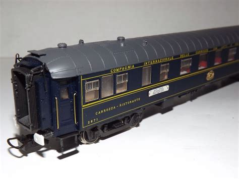 Rivarossi Dining Car 2871. Italy. HO Scale Vintage Toy Train ...