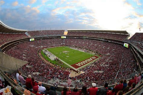 Alabama Ranked No. 2 Stadium Experience In College Football - Roll 'Bama Roll