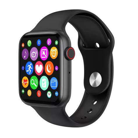 T55 Series 5 Smart Watch Bluetooth Call Music Player 44MM For Apple IO ...