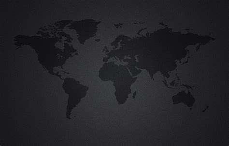 Continents, black background, world map, continents , section разное, continent map HD wallpaper ...