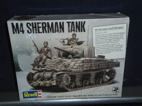 REVELL 1/32 M4 Sherman Tank model kit#85-7851(unbuilt) $16.50 - PicClick