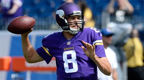 Former Sooner Sam Bradford Working With Vikings' First-Team