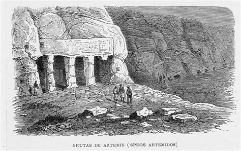 "Grutas de Artemis (Speos Artemidos)" - Free Stock Illustrations ...