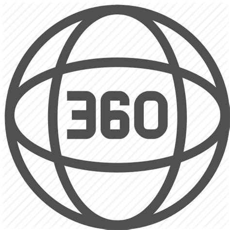 360 Degree Icon Png #161546 - Free Icons Library