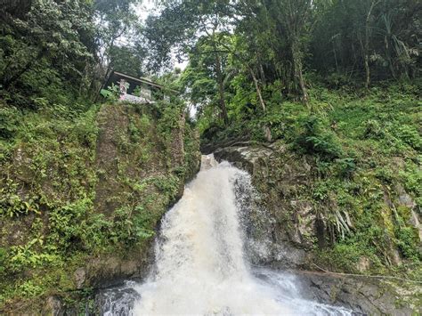 mountain stream or waterfall in Berastagi forest 16695932 Stock Photo at Vecteezy