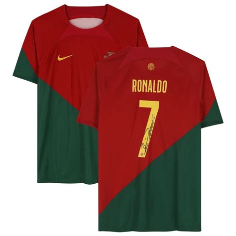 Cristiano Ronaldo Portugal National Team Fanatics Authentic Autographed ...