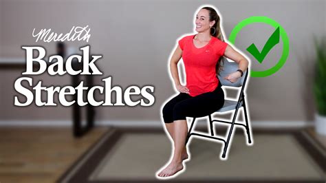 Total Back Stretching Exercises For Seniors And Beginners | All Seated | 11 Min - Senior Fitness ...