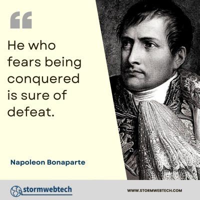 50 + Famous Napoleon Bonaparte Quotes In English