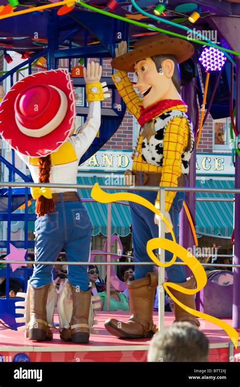 Woody the Cowboy character at Disneyland in Anaheim California Stock Photo - Alamy