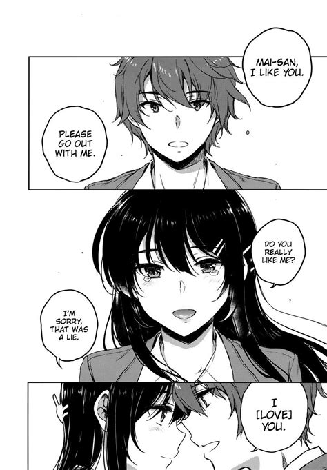 bunny girl senpai manga page uwu | Manga pages, Manga illustration ...