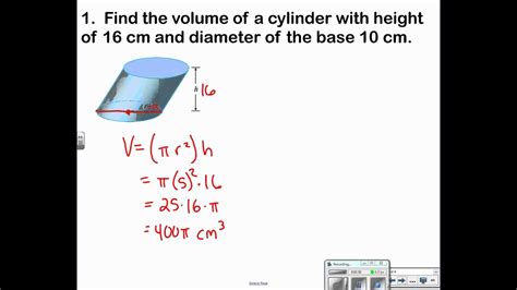 Cavalieri's Principle Worksheets