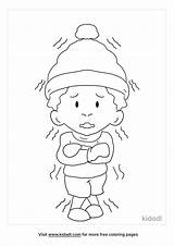 Cold Coloring Pages sketch template