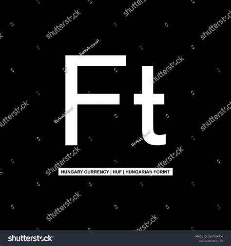 Hungary Currency Icon Symbol Hungarian Forint Stock Vector (Royalty Free) 2207956457 | Shutterstock