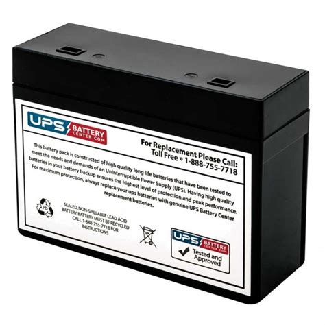 APC Back-UPS Office 350VA BF350 Replacement Battery - 100% Compatible