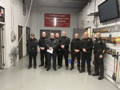 Cortland County Sheriff Recognizes Part-Time Officers - X101 Always Classic