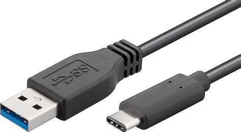 USB 3.1 CA1SW: USB C plug > USB 3.0 A plug 1.0 m at reichelt elektronik