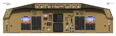 Boeing 757 Cockpit Layout