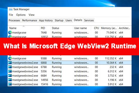 What Is Microsoft Edge WebView2 Runtime & How to Fix Its Issue