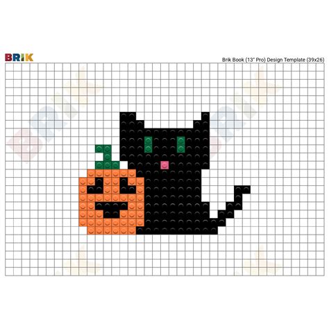 Cat Pixel Art Halloween : Pixel art banner for design on halloween ...